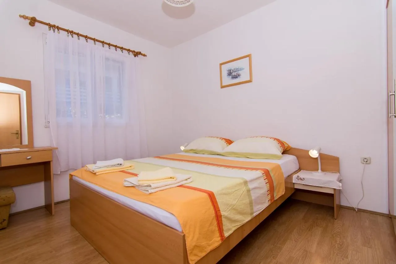 Holidays Apartments Slanada With Terrace And Sea View, Near The Beach & Town Trogir, Free Parking, Quiet Place On Peninsula Ciovo  Trogir