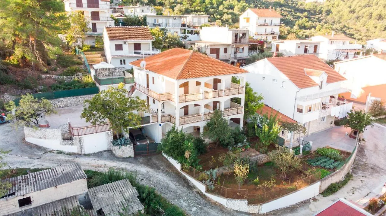 Holidays Apartments Slanada With Terrace And Sea View, Near The Beach & Town Trogir, Free Parking, Quiet Place On Peninsula Ciovo  Trogir